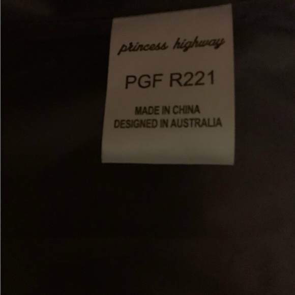 NWOT Princess Highway Millicent Double-Breasted Purple Wool Peacoat - Picture 8 of 11